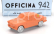 Officina-942 Alfa romeo Giulietta 1955 1:76 Orange