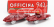 Officina-942 Alfa romeo Set 2x 1900 C52 Disco Volante Coupe + Spider 1952 1:76 Red
