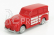 Officina-942 Fiat 1100 Bl Giardinetta Metallica Carrozzeria Monterosa 1958 1:76 Červená Ivory