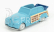 Officina-942 Fiat 1100 E Cabriolet Open Venilia Carrozzeria Savio 1949 1:76 Světle Modré Dřevo