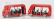 Officina-942 Fiat 1100 Elr Autotreno Visitatori Fiera Del Levante Carrozzeria Romanazzi 1953 1:76 Red