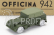 Officina-942 Fiat 1100 Militare Cabriolet Closed 1939 1:76 Vojenská Zelená