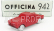 Officina-942 Fiat 1100 Tv Coupe Pininfarina 1955 1:76 Red Met