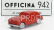 Officina-942 Fiat 1100b Berlina Carrozzeria Vignale 1948 1:76 Red