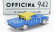 Officina-942 Fiat 1200 Coupe Carrozzeria Ghia 1958 1:76 Modrý Krém