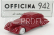 Officina-942 Fiat 1500 Berlinetta Superleggera Touring 1939 1:76 Red