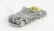 Officina-942 Fiat 1500 Cabriolet Carrozzeria Viotti 1940 1:76 Grigio Met