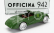 Officina-942 Fiat 2800 Spider Bertone 1943 1:76 Zelená