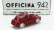 Officina-942 Fiat 500 C Panoramica Zagato 1949 1:76 Red