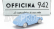 Officina-942 Fiat 500 Coupe Speciale Pininfarina 1957 1:76 Světle Modrá