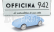 Officina-942 Fiat 500 Coupe Speciale Pininfarina 1957 1:76 Světle Modrá
