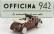 Officina-942 Fiat 500a Cabriolet Carrozzeria Montescani 1939 1:76 Brown