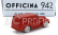 Officina-942 Fiat 500c Van Furgoncino 1949 1:76 Red