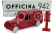 Officina-942 Fiat 508 C/1100 Van Furgone Viberti Regie Poste 1938 1:76 Red