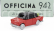 Officina-942 Fiat 600 Berlina Carrozzeria Mantelli 1957 1:76 Červená Černá