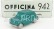 Officina-942 Fiat 600 Lucciola Carrozzeria Francis Lombardi 1957 1:76 Green Met