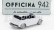 Officina-942 Fiat 600 Maggiolina Carrozzeria Francis Lombardi Cabriolet Open 1958 1:76 Bílá