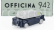 Officina-942 Fiat 600 Multipla Speciale Carrozzeria Frua 1956 1:76 Modrá Světle Šedá