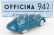 Officina-942 Fiat 8v 1-series 1952 1:76 Světle Modrá