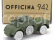 Officina-942 Fiat Ansaldo Tank Ab43 Autoblindo 1943 1:76 Vojenská Zelená