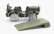 Officina-942 Fiat Tm40 Tractor Trattore Pesante Closed 1941 1:76 Vojenská Zelená