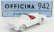 Officina-942 Lancia Aurelia Gt Spider Open 1955 1:76 Bílá
