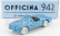 Officina-942 Lancia Aurelia Gt Spider Open 1955 1:76 Světle Modrá