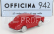 Officina-942 Moretti 750 Alger-le Cap 1954 1:76 Red