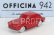 Officina-942 Moretti 750 Alger-le Cap 1954 1:76 Red