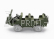 Officina-942 Om fiat Autocarretta 36dmp 1936 1:76 Vojenská Zelená