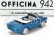 Officina-942 Siata Amica 56 Spider (base Fiat 600) 1956 1:76 Blue
