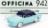 Officina-942 Siata Amica 57 Coupe (base Fiat 600) 1957 1:76 2 Tóny Modré