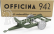 Officina-942 Trailer Rimorchio Viberti Trasporto Carro L3 1939 1:76 Vojenská Zelená