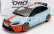 Otto-mobile Ford england Focus Rs Mkii 2010 - 24h Le Mans Tribute 1:18 Světle Modrá Oranžová