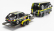 Otto-mobile Volkswagen Rally Set - Volkswagen Lt35 Van + Trailer + Golf Gti Mki Gr.2 Team Bp Racing Volkswagen Sport N 10 Rally Tour De France Automobile 1981 J.panciatici - P.thinnes 1:18 Černá Žlutá Zelená