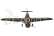 RC letadlo P-40N Warhawk 2,03m (Zatahovací podvozek) Parrothead