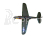 RC letadlo P-40N Warhawk 2,03m (Zatahovací podvozek) Parrothead