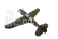 RC letadlo P-40N Warhawk 2,03m (Zatahovací podvozek) Sharkhead