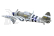 P-47G Thunderbolt Snafu 1,6m (Zatahovací podvozek)