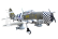 P-47G Thunderbolt Snafu 1,6m (Zatahovací podvozek)