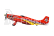 RC letadlo P-51 Dago Red 1100mm ARF