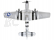 P-51D Mustang 1.2m SAFE Select BNF Basic