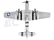 P-51D Mustang 1.2m SAFE Select BNF Basic