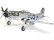 P-51D Mustang 1.2m SAFE Select BNF Basic