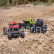 RC auto RMT Rock Buster, červená + náhradní baterie