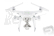 P4P Aircraft(Excludes Remote Controller and Battery Charger)(Pro/Pro+V2.0)