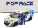 Pop-race-limited Toyota Vios Gr Team Toyota Racing N 61 Season 4 Malaysia 2023 With Figures Tengku Djan 1:64 Bílý Bluw