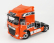Premium classixxs DAF Xf Space Cab Tractor Truck 2-assi 2016 1:18 Oranžové Stříbro