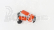 Premium classixxs DAF Xf Space Cab Tractor Truck 2-assi 2016 1:18 Oranžové Stříbro