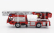 Premium classixxs Magirus Magirus M32l 112 Scala Truck Scala Cestello Feuerwehr Essen 2021 1:87 Červená Stříbrná